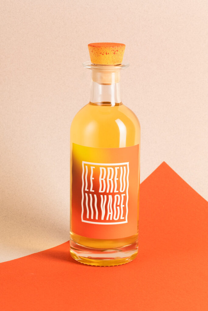 Photographie bouteille Breuvage La Vieille Mary – studio photo Drôme