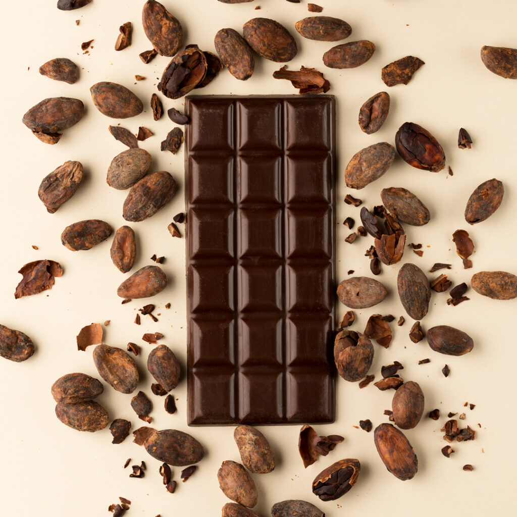 plaquette chocolat noir cacao