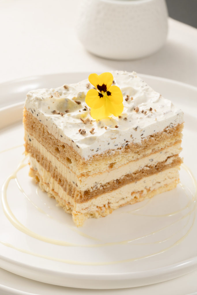 Gâteau gastronomique à la truffe – photo culinaire Valence