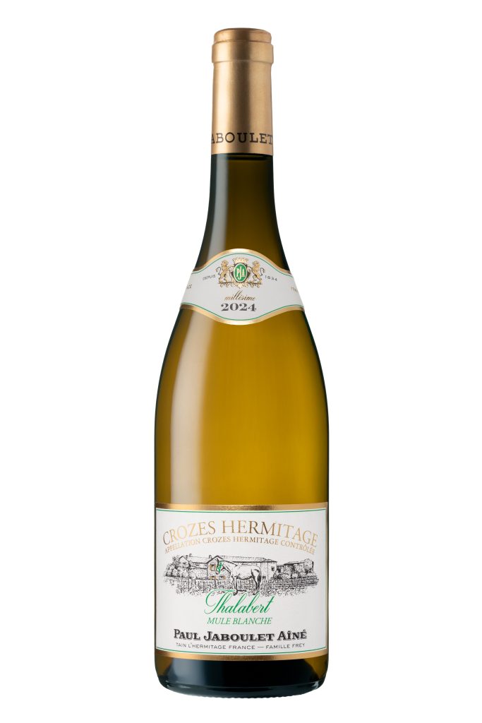 Bouteilles de vin blanc