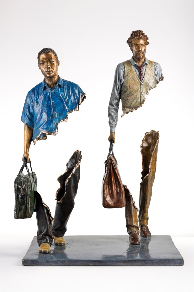 Photographe sculpture avec modèle Valence Drôme