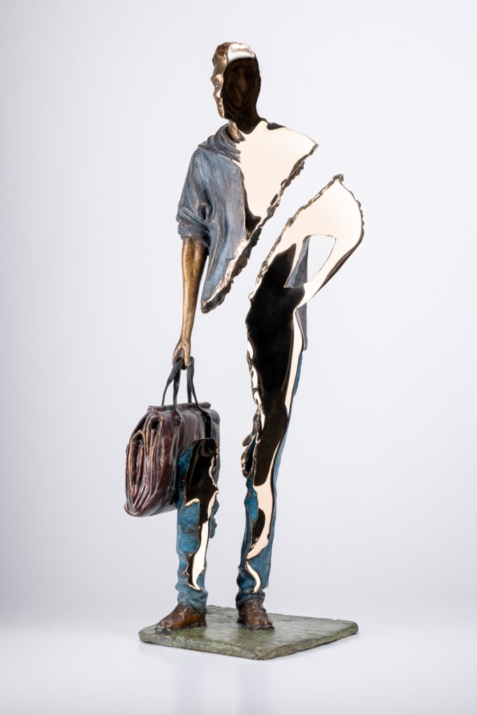 Photographe sculpture poli miroir Valence Drôme